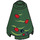LEGO Dark Green Cone 2 x 2 x 2 with Christmas Astromech Tree Decoration (Open Stud) (3942 / 17232)