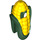 LEGO Donkergroen Corn Cob Kostuum met Geel Kernels (29575 / 72345)