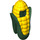 LEGO Dunkelgrün Corn Cob Costume mit Gelb Kernels (29575 / 72345)