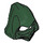 LEGO Dark Green Cowl Hood with Eye Holes (26079)