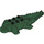 LEGO Dark Green Crocodile 4 x 9 Body (18904)