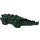 LEGO Dark Green Crocodile 4 x 9 Body (18904)