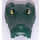 LEGO Dark Green Crocodile Head with Yellow Eyes with White Glints (18905 / 20132)