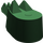 LEGO Dark Green Crocodile Tail (6028)