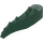 LEGO Dunkelgrün Krokodil Schwanz (6028)