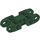 LEGO Verde scuro Doppio Palla Connettore 5 con Vents (47296 / 61053)