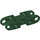 LEGO Dark Green Double Ball Connector 5 with Vents (47296 / 61053)