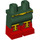 LEGO Dunkelgrün El Dorado Minifigure Hüften und Beine (3815 / 36204)