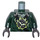 LEGO Dunkelgrün Evil Grün Ninja Minifigur Torso (973 / 76382)