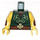 LEGO Dark Green Female Centaur torso (973)