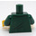 LEGO Donkergroen Vrouwelijk Zeeman Minifiguur Torso (973 / 76382)