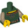 LEGO Dark Green Forest Maiden Torso (973 / 88585)