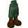 LEGO Dark Green Friends Long Shorts with Dark Brown Boots with Laces (18353)