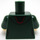 LEGO Dark Green Harumi - Princess Minifig Torso (973 / 76382)