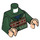 LEGO Donkergroen Hermione Granger Minifig Torso (973 / 76382)