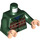 LEGO Donkergroen Hermione Granger Minifig Torso (973 / 76382)