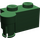 LEGO Dark Green Hinge Brick 1 x 4 Top (3830 / 65122)