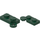 LEGO Dark Green Hinge Plate 1 x 4 (1927 / 19954)