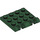 LEGO Dark Green Hinge Plate 4 x 4 Locking (44570 / 50337)