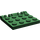LEGO Dark Green Hinge Plate 4 x 4 Locking (44570 / 50337)