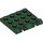 LEGO Donkergroen Scharnier Plaat 4 x 4 Vergrendelings (44570 / 50337)