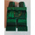 LEGO Verde scuro Fianchi e gambe con Verde Sash e Wrappings (3815)