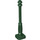 LEGO Dark Green Lamp Post 2 x 2 x 7 with 4 Base Grooves (11062)