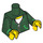 LEGO Dark Green Lloyd Garmadon Minifig Torso (973 / 88585)