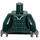 LEGO Verde oscuro Lotus Evija Conductor Minifigura Torso (973 / 76382)