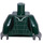 LEGO Dark Green Lotus Evija Driver Minifig Torso (973 / 76382)