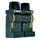LEGO Donkergroen Lotus Evija Driver Minifigure Heupen en benen (3815 / 88223)