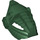 LEGO Dark Green Mask with Hole Ø4.85 (50933)