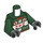 LEGO Dark Green Miles Morales Torso (973)