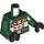 LEGO Dark Green Miles Morales Torso (973)