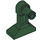 LEGO Dark Green Minifig Robot Leg (30362 / 51067)