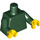 LEGO Mørkegrøn Minifig Torso (76382 / 88585)