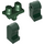 LEGO Dark Green Minifigure Hips and Legs (73200 / 88584)