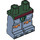 LEGO Dark Green Minifigure Hips and Legs with Boba Fett Armor (3815 / 10511)