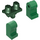 LEGO Dark Green Minifigure Hips with Green Legs (30464 / 73200)