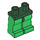 LEGO Dunkelgrün Minifigure Hüften mit Green Beine (30464 / 73200)