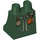 LEGO Donkergroen Minifigure Skirt met Bag en Potions (36036 / 79570)