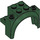 LEGO Dark Green Mudguard Brick 2 x 4 x 2.3 with Tall Wheel Arch (18974)