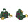 LEGO Dark Green Mysterio Minifig Torso (973 / 76382)