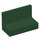 LEGO Dark Green Panel 1 x 2 x 1 with Square Corners (4865 / 30010)