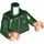 LEGO Dunkelgrün Paul Atreides Minifigur Torso (973 / 76382)