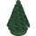 LEGO Donkergroen Pine Boom (Klein) 3 x 3 x 4 (2435)