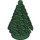 LEGO Dark Green Pine Tree (small) 3 x 3 x 4 (2435)