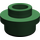 LEGO Dark Green Plate 1 x 1 Round with Open Stud (28626 / 85861)