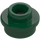 LEGO Dark Green Plate 1 x 1 Round with Open Stud (28626 / 85861)