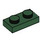 LEGO Dark Green Plate 1 x 2 (3023 / 28653)